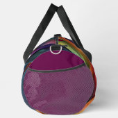 Sac De Sport Motif abstrait monogramed coloré (Droite)