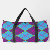 Sac De Sport Motif Argyle Classique (Verso)