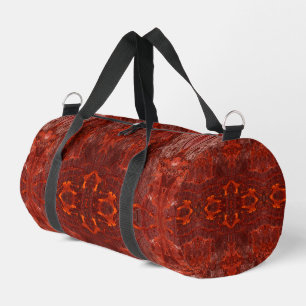 Sac De Sport Motif Brown en cuir de luxe texturé