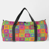 Sac De Sport motif carré coloré (Verso)