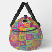 Sac De Sport Motif Carrés Colorés (Droite)