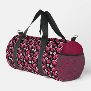 Sac De Sport Motif Cerise Coquette Rose Esthétique