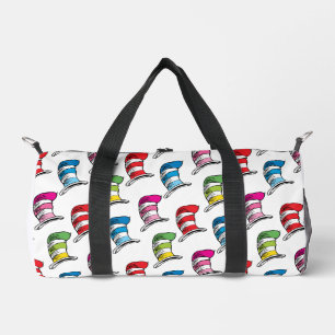 Sac De Sport Motif Chapeau Coloré du Chat dans le Chapeau