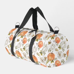 Sac De Sport Motif Citrouille d'aquarelle d'automne