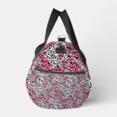 Sac De Sport Motif crâne gothique rose Imprimer (Droite)