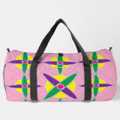 Sac De Sport Motif croisé géométrique jouable (Verso)