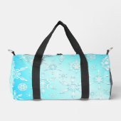 Sac De Sport Motif Crystal Snowflakes (Recto)