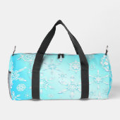 Sac De Sport Motif Crystal Snowflakes (Verso)