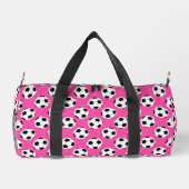 Sac De Sport Motif de balle de football rose (Verso)