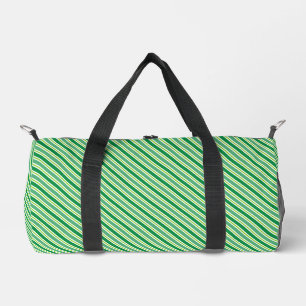 Sac De Sport Motif de bandes vertes pour la Saint-Patrick