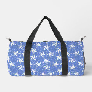 Sac De Sport Motif de batik moderne fleur florale jasmin blanc