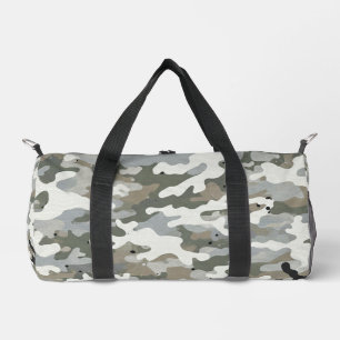 Sac De Sport Motif de camouflage militaire d'hiver