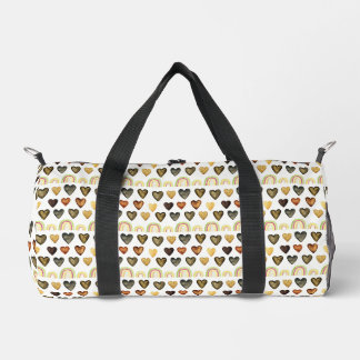 Sac De Sport Motif de cœur et de arc-en-ciel, Amour sombre