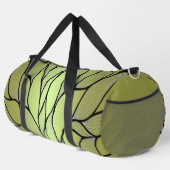 Sac De Sport Motif de congé créatif vert olive (Coin droit)