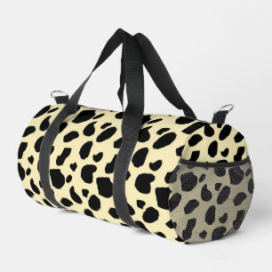 Sac De Sport Motif de couleur de peau de vache animale 