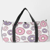 Sac De Sport Motif De Donuts, Donuts Roses, Donuts Violets (Verso)