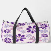 Sac De Sport Motif de doodle rose violet (Recto)