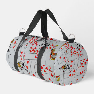 Sac De Sport Motif de jeu de cartes éparpillées,