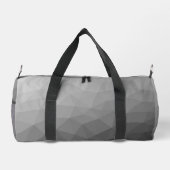 Sac De Sport Motif de maillage géométrique dégradé gris (Verso)