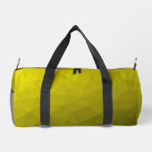 Sac De Sport Motif de maillage géométrique dégradé jaune (Verso)
