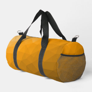 Sac De Sport Motif de maillage géométrique dégradé orange