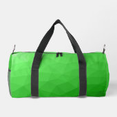 Sac De Sport Motif de maillage géométrique vert clair (Verso)