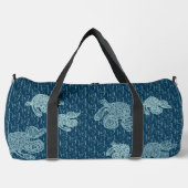 Sac De Sport Motif de monogramme abstrait (Recto)