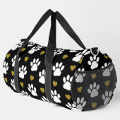 Sac De Sport Motif De Pâtes, Pâtes De Chien, Pâtes Blanches, Co (Coin droit)