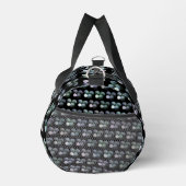 Sac De Sport Motif De Pelouse Verte Et Noire, (Droite)