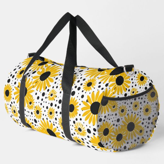 Sac De Sport Motif de tournesol moderne (Coin droit)