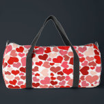Sac De Sport Motif Des Coeurs, Coeurs Rouges, Amour<br><div class="desc">Joli,  amusant et adorable motif avec des coeurs rouges. Un cadeau moderne et branché,  parfait pour la Saint-Valentin.</div>