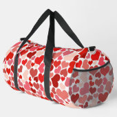 Sac De Sport Motif Des Coeurs, Coeurs Rouges, Amour (Coin droit)