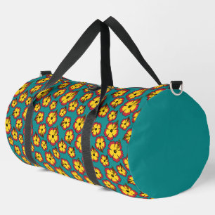 Sac De Sport Motif des fleurs tropicales de l'Hibiscus rouge ja