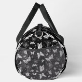 Sac De Sport Motif d'illustration noir blanc papillon (Droite)