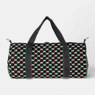 Sac De Sport motif du drapeau À damiers Émirats arabes unis