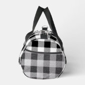 Sac De Sport motif En vichy chèque (noir) (Droite)