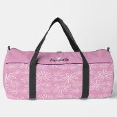Sac De Sport Motif Feminine Blush sur rose (Recto)