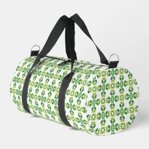 Sac De Sport Motif Feuille, Motif De Feuilles, Feuilles Verts