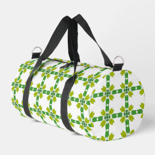 Sac De Sport Motif Feuille, Motif De Feuilles, Feuilles Verts