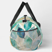Sac De Sport Motif feuille or et Turquoise aquarelle (Droite)