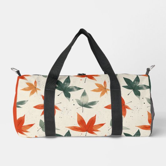 Sac De Sport Motif Feuilles d'automne (Recto)