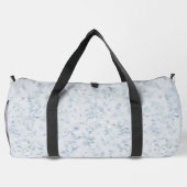 Sac De Sport Motif floral bleu pastel (Verso)