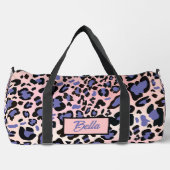 Sac De Sport Motif Léopard Coloré (Recto)