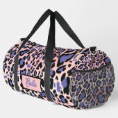 Sac De Sport Motif Léopard Coloré (Coin droit)