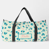 Sac De Sport Motif Léopard Coloré (Recto)