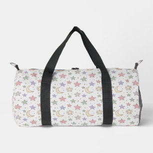 Sac De Sport Motif Lune Étoile Fantaisiste
