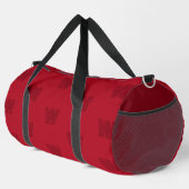 Sac De Sport Motif monogramme, rouge (Coin droit)