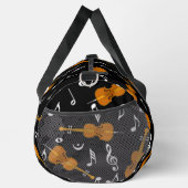 Sac De Sport Motif note musique cello (Droite)