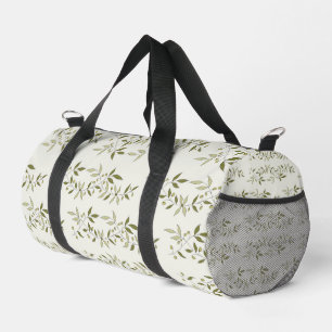 Sac De Sport Motif olivier vert sauge aquarelle campagne frança