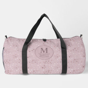 Sac De Sport Motif Pailleté Or Rose Pâle Douceur Douce Personna